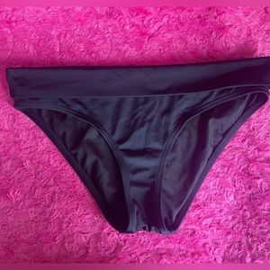 VS Black Fold Down Swim Bottoms
